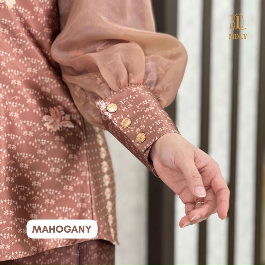 MDLY Terbaru Edisi Hari Raya Lebaran - Janggan Ruya Set - Setelan wanita muslim  Elegan Modis