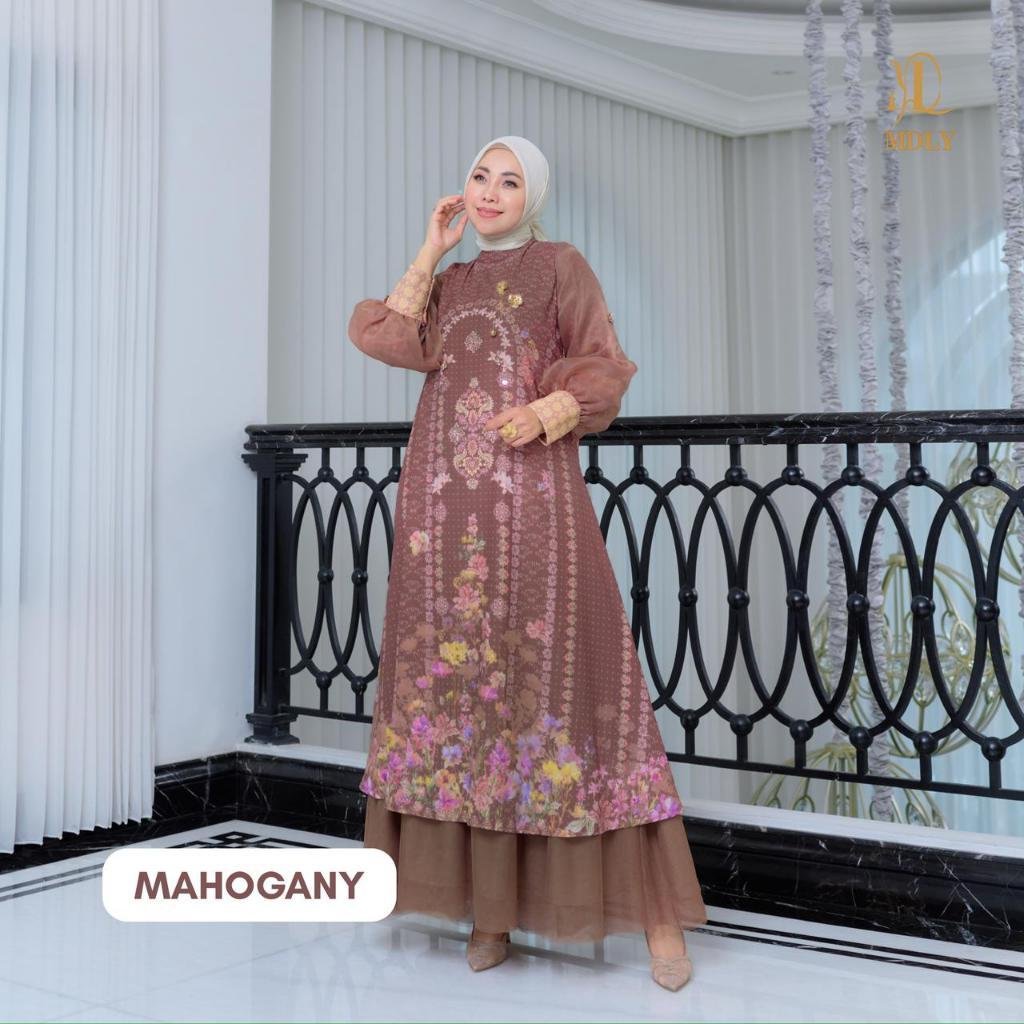Ruya Dress By MDLY - MDLY Terbaru Baju Lebaran Raya Collection 2026 Sarimbit Series Ori MDLY