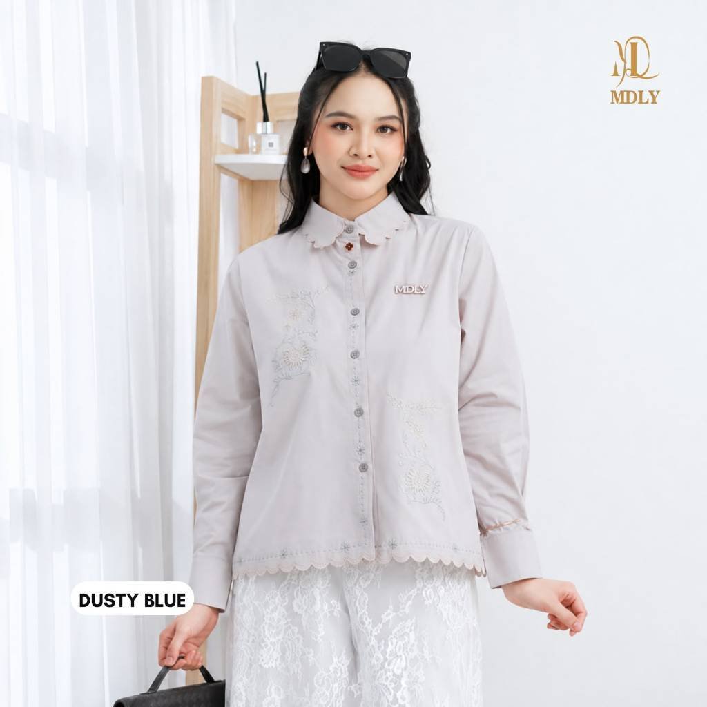 MDLY Original Terbaru Atasan Wanita Khawla Shirt & Elora shirt by Mdly