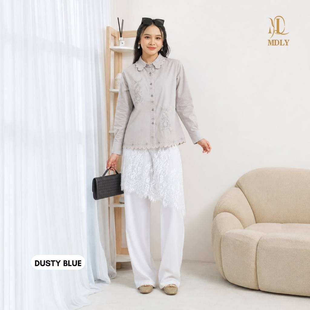 MDLY Original Terbaru Atasan Wanita Khawla Shirt & Elora shirt by Mdly