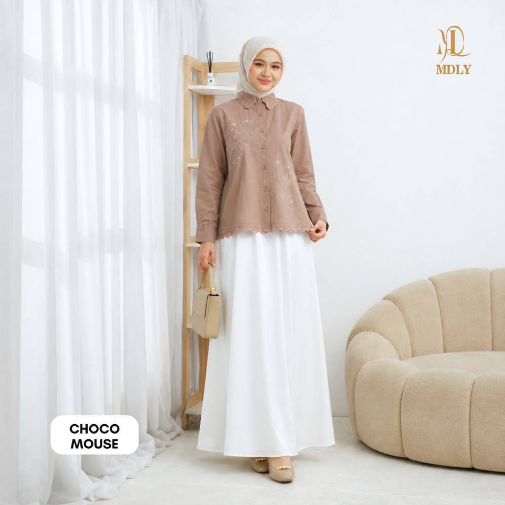 MDLY Original Terbaru Atasan Wanita Khawla Shirt & Elora shirt by Mdly