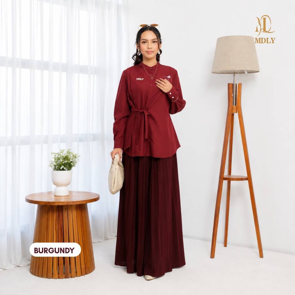 MDLY Terbaru Baju kemeja atasan wanita Vizie Shirt & Kayla Shirt by MDLY